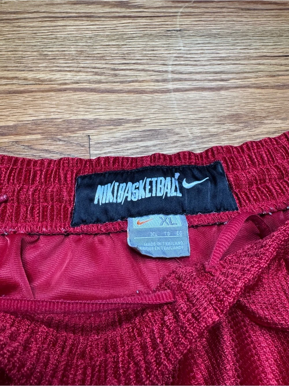 Vintage Y2K Nike Basketball Athletic Shorts Red Men’s XL Vtg 2000s